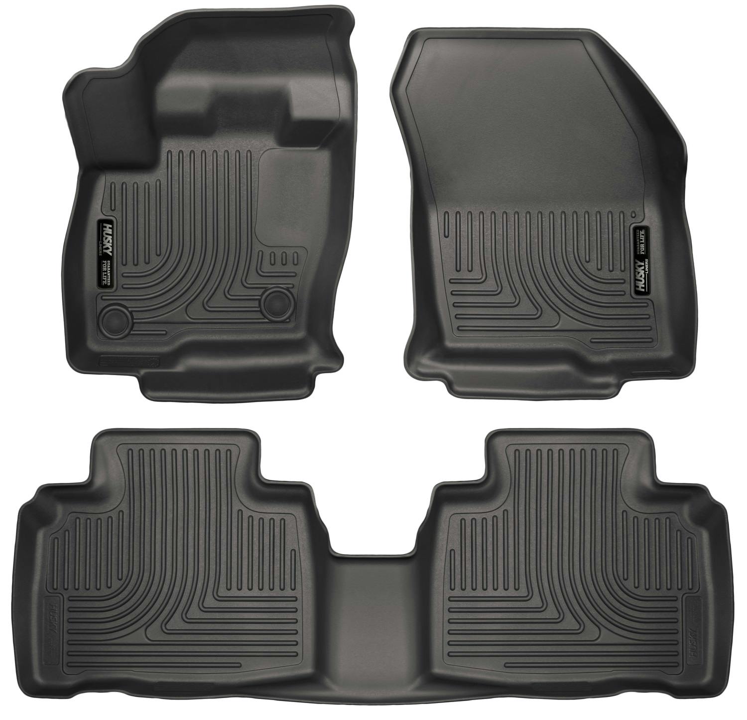 Husky Liners 98781 Weatherbeater - Front & 2nd Seat Floor Liners