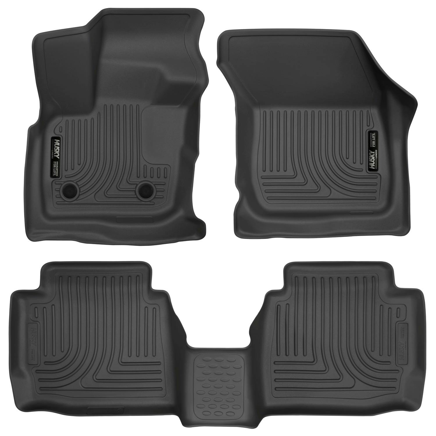 Husky Liners 98791 Weatherbeater - Front & 2nd Seat Floor Liners