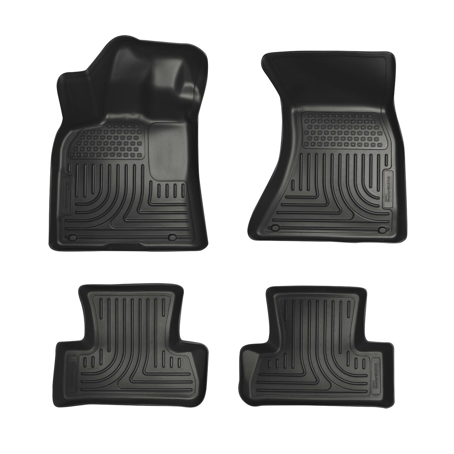 Husky Liners 98821 Weatherbeater - Front & 2nd Seat Floor Liners