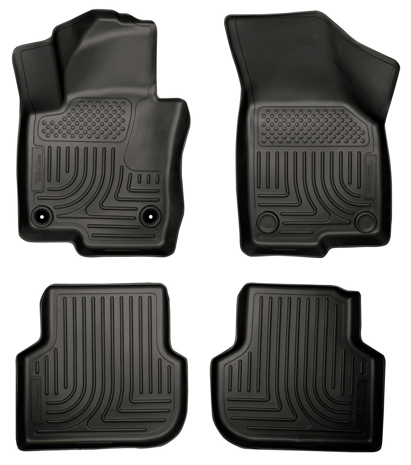 Husky Liners 98831 Weatherbeater - Front & 2nd Seat Floor Liners