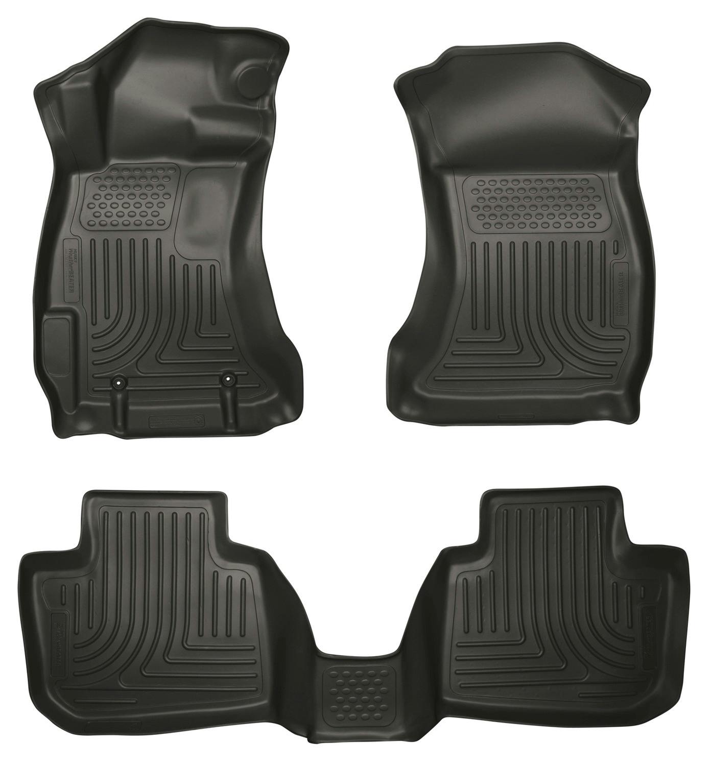 Husky Liners 98841 Weatherbeater - Front & 2nd Seat Floor Liners