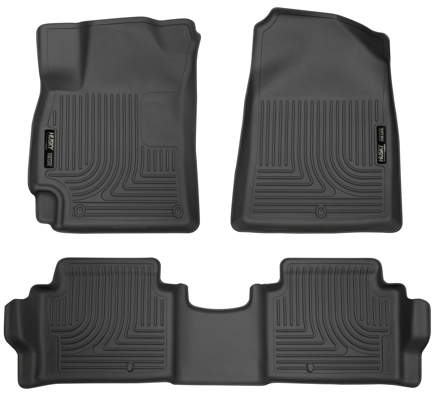Husky Liners 98871 Weatherbeater - Front & 2nd Seat Floor Liners