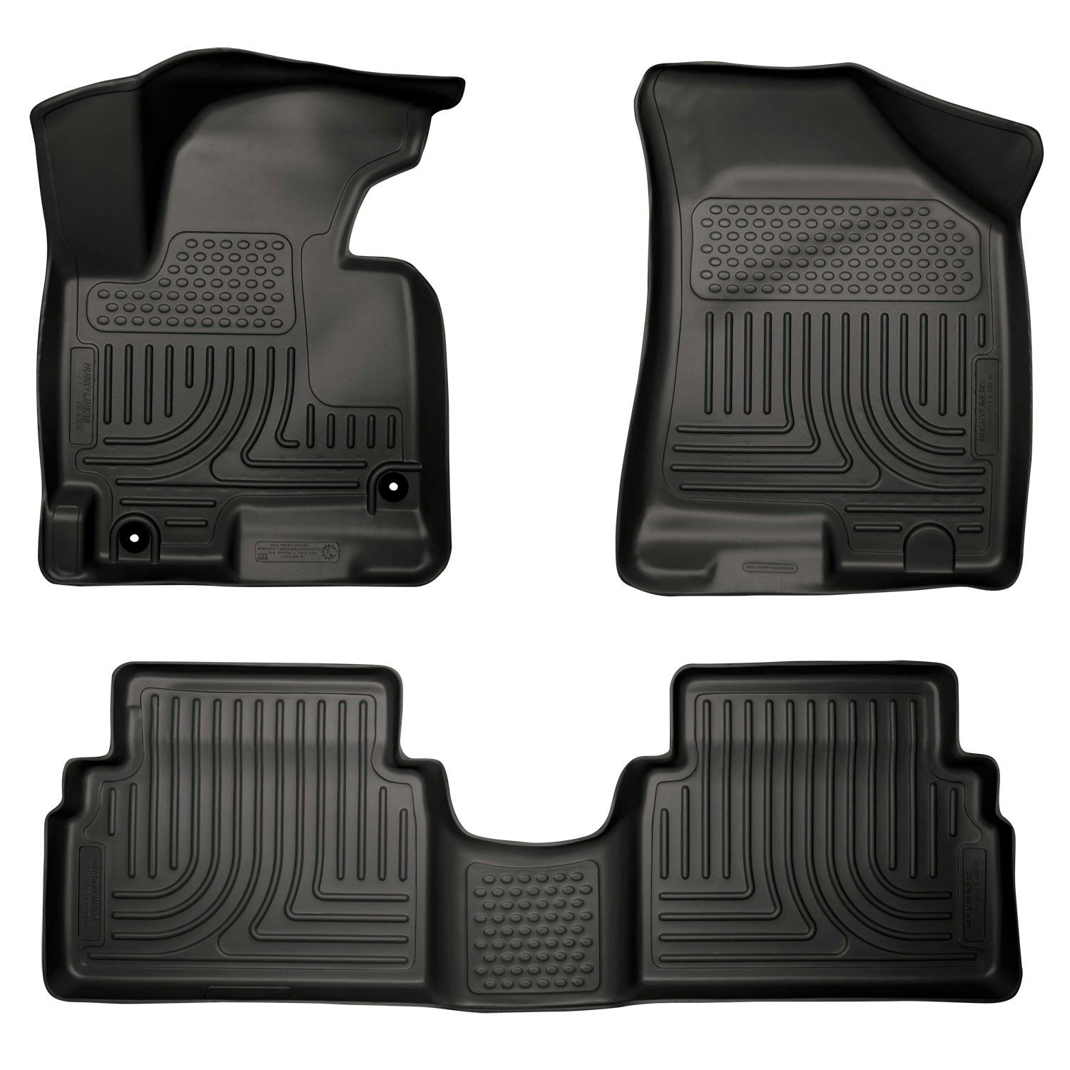 Husky Liners 98881 Weatherbeater - Front & 2nd Seat Floor Liners