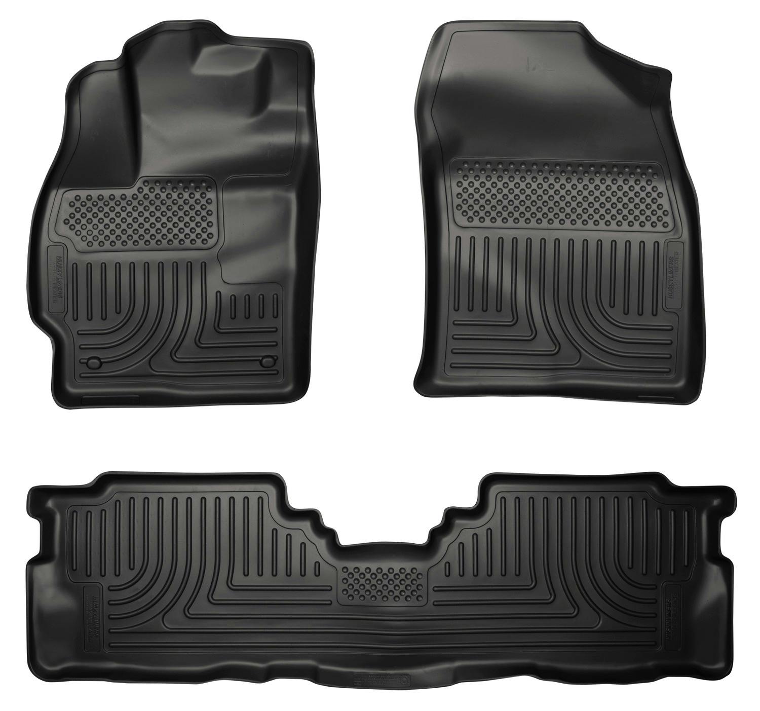 Husky Liners 98911 Weatherbeater - Front & 2nd Seat Floor Liners
