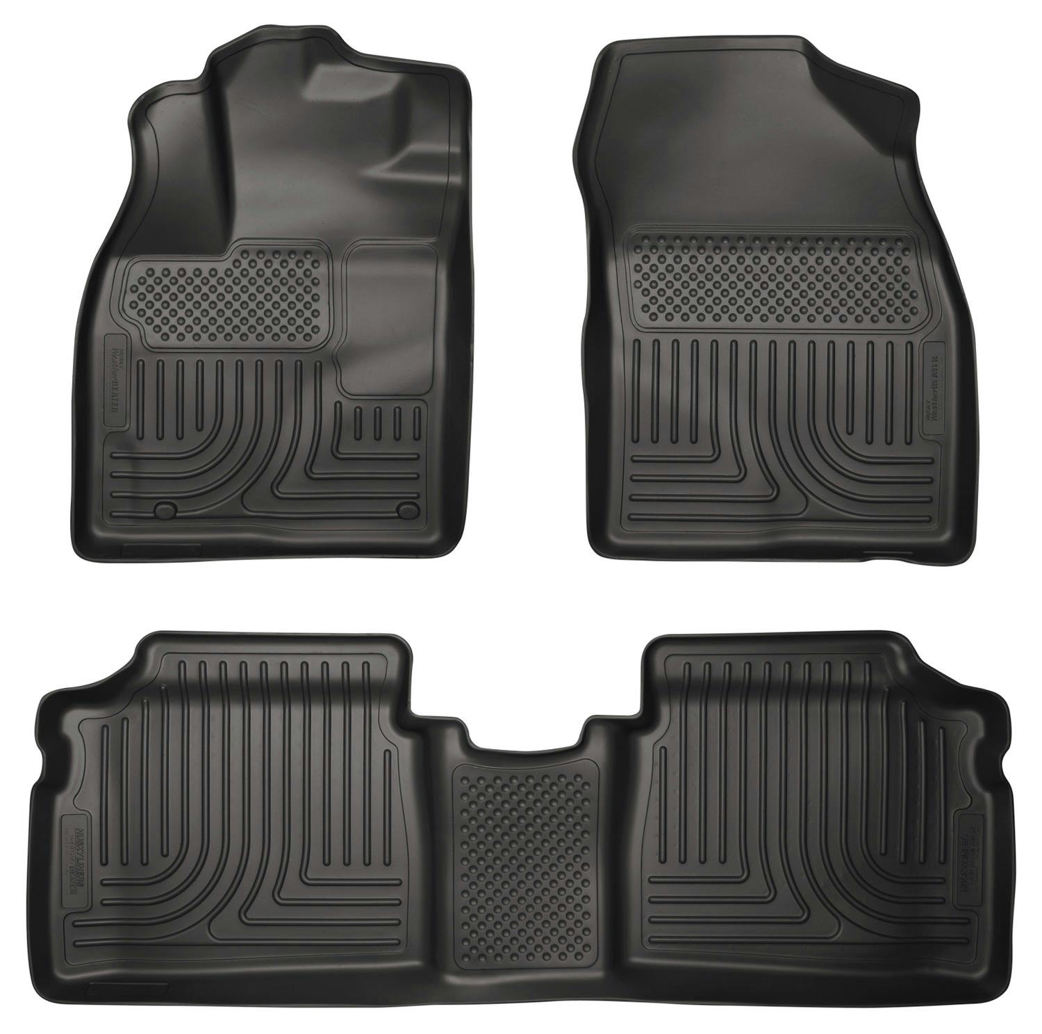 Husky Liners 98931 Weatherbeater - Front & 2nd Seat Floor Liners