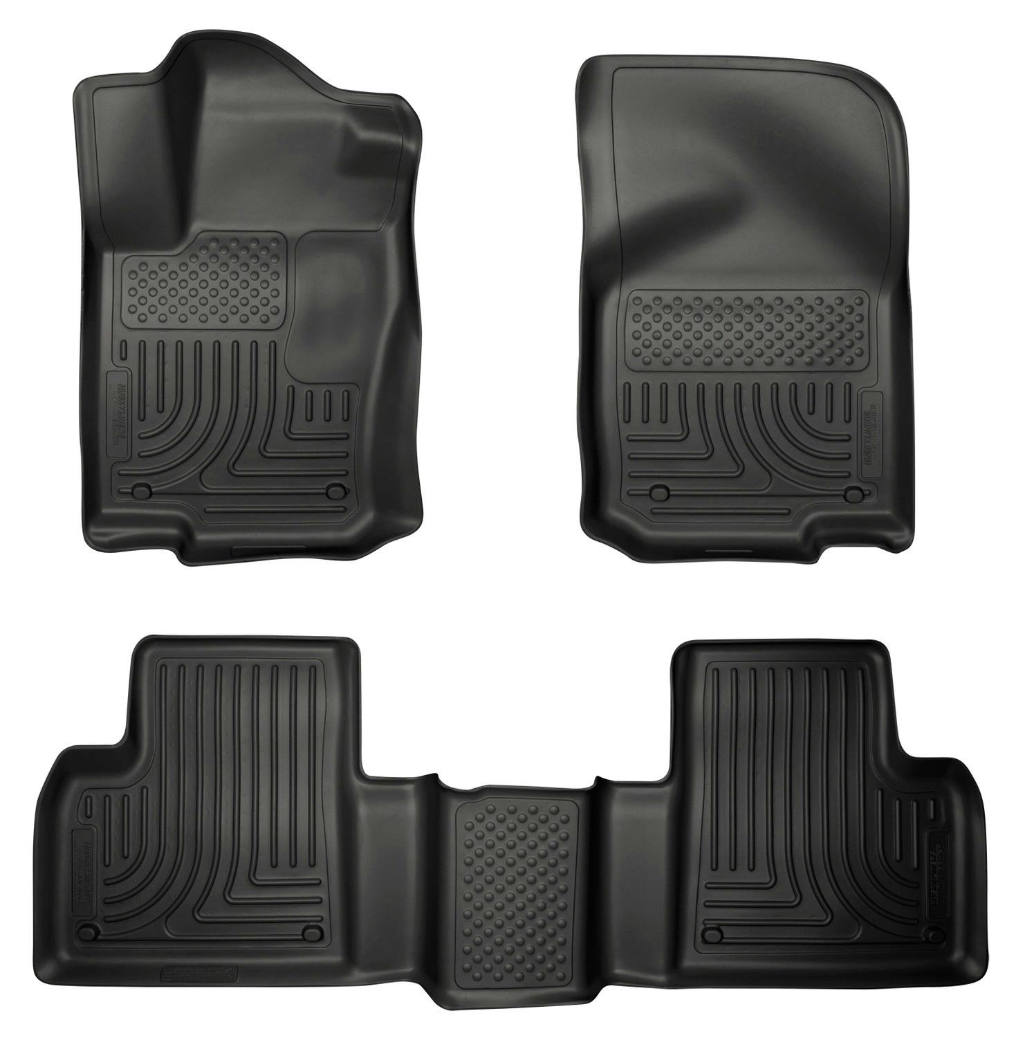 Husky Liners 98981 Weatherbeater - Front & 2nd Seat Floor Liners