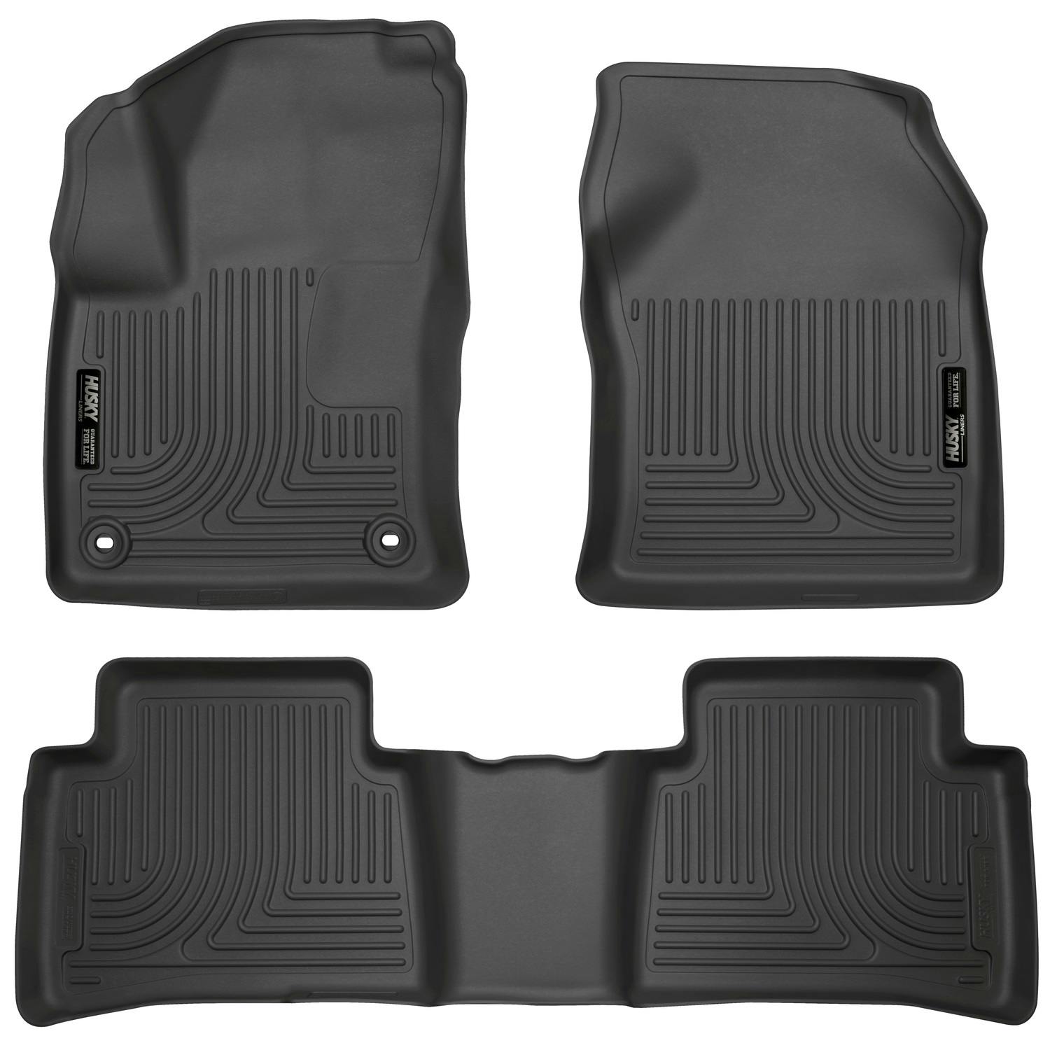 Husky Liners 98991 Weatherbeater - Front & 2nd Seat Floor Liners