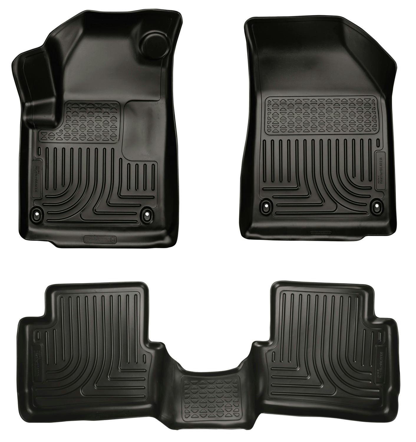 Husky Liners 99021 Weatherbeater - Front & 2nd Seat Floor Liners