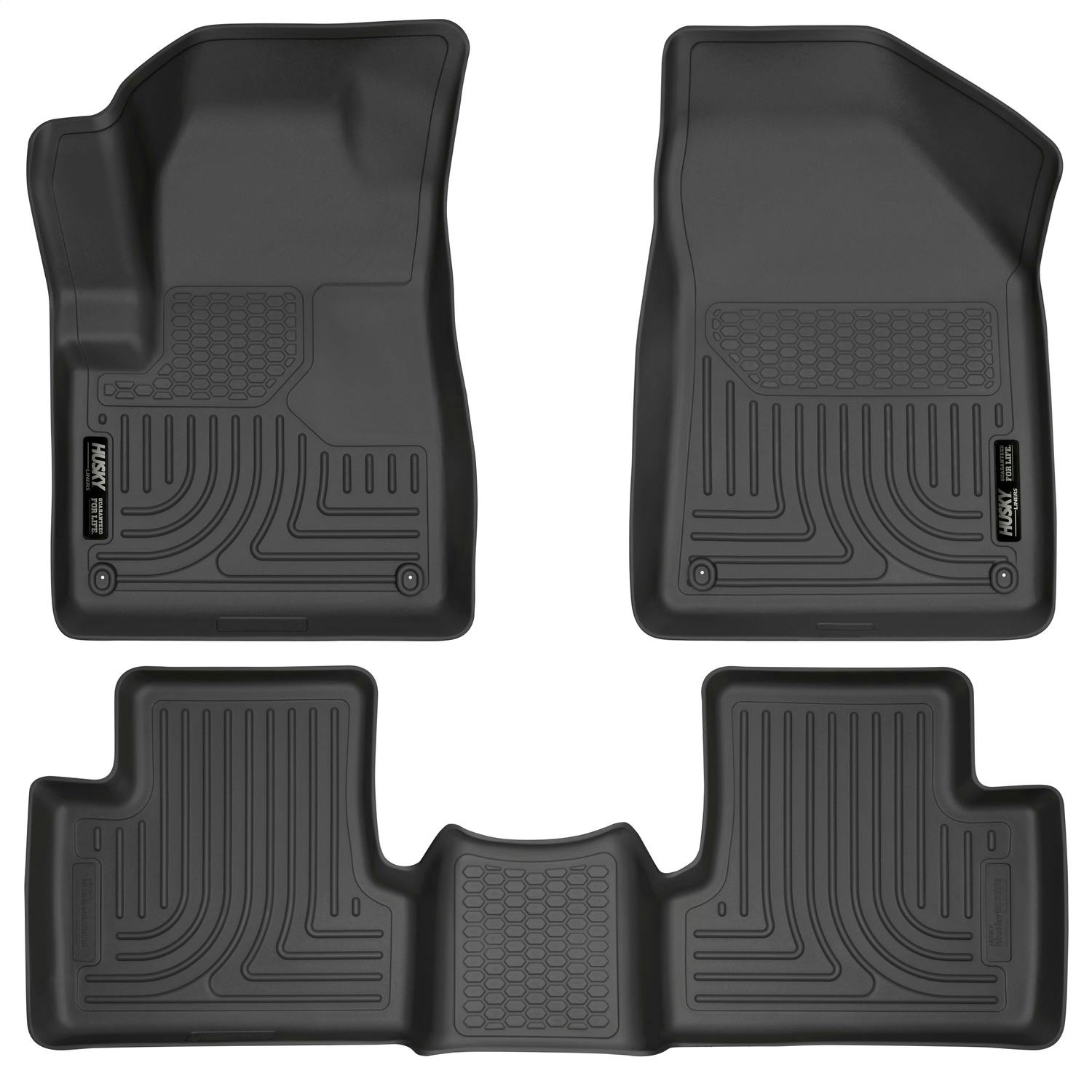 Husky Liners 99031 Weatherbeater - Front & 2nd Seat Floor Liners