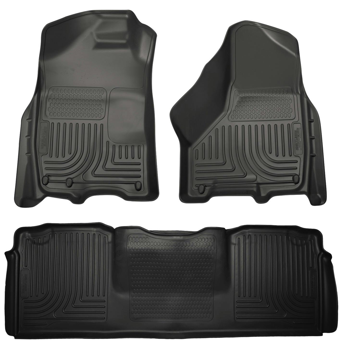 Husky Liners 99041 Weatherbeater - Front & 2nd Seat Floor Liners