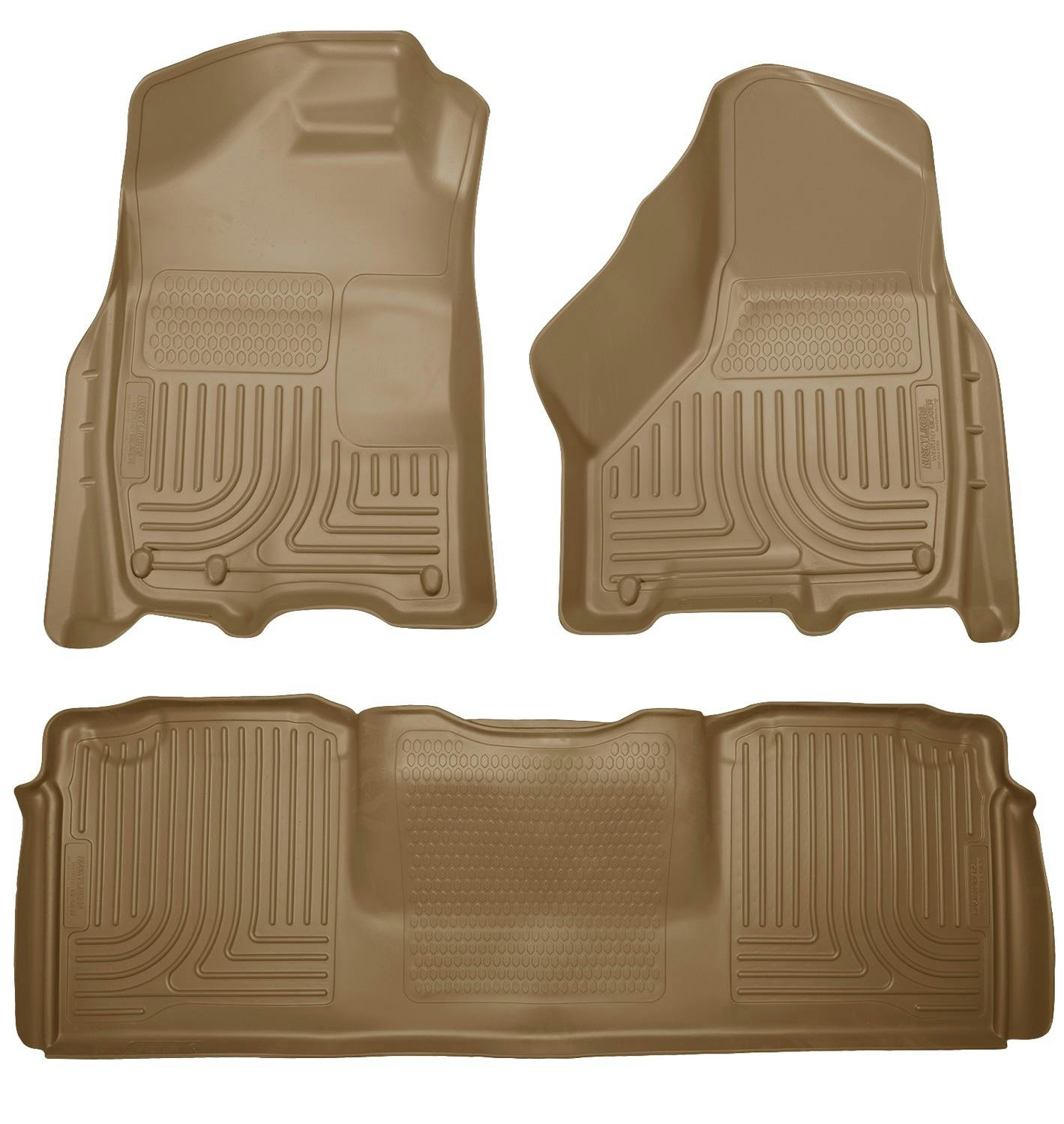 Husky Liners 99043 Weatherbeater - Front & 2nd Seat Floor Liners