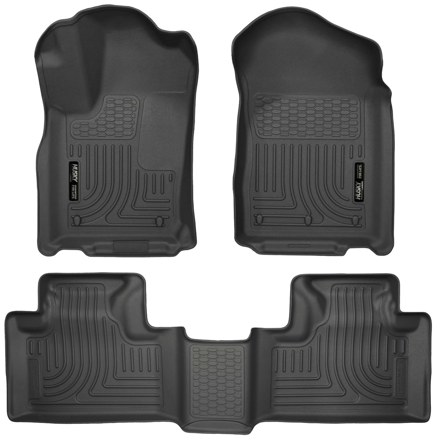 Husky Liners 99051 Weatherbeater - Front & 2nd Seat Floor Liners