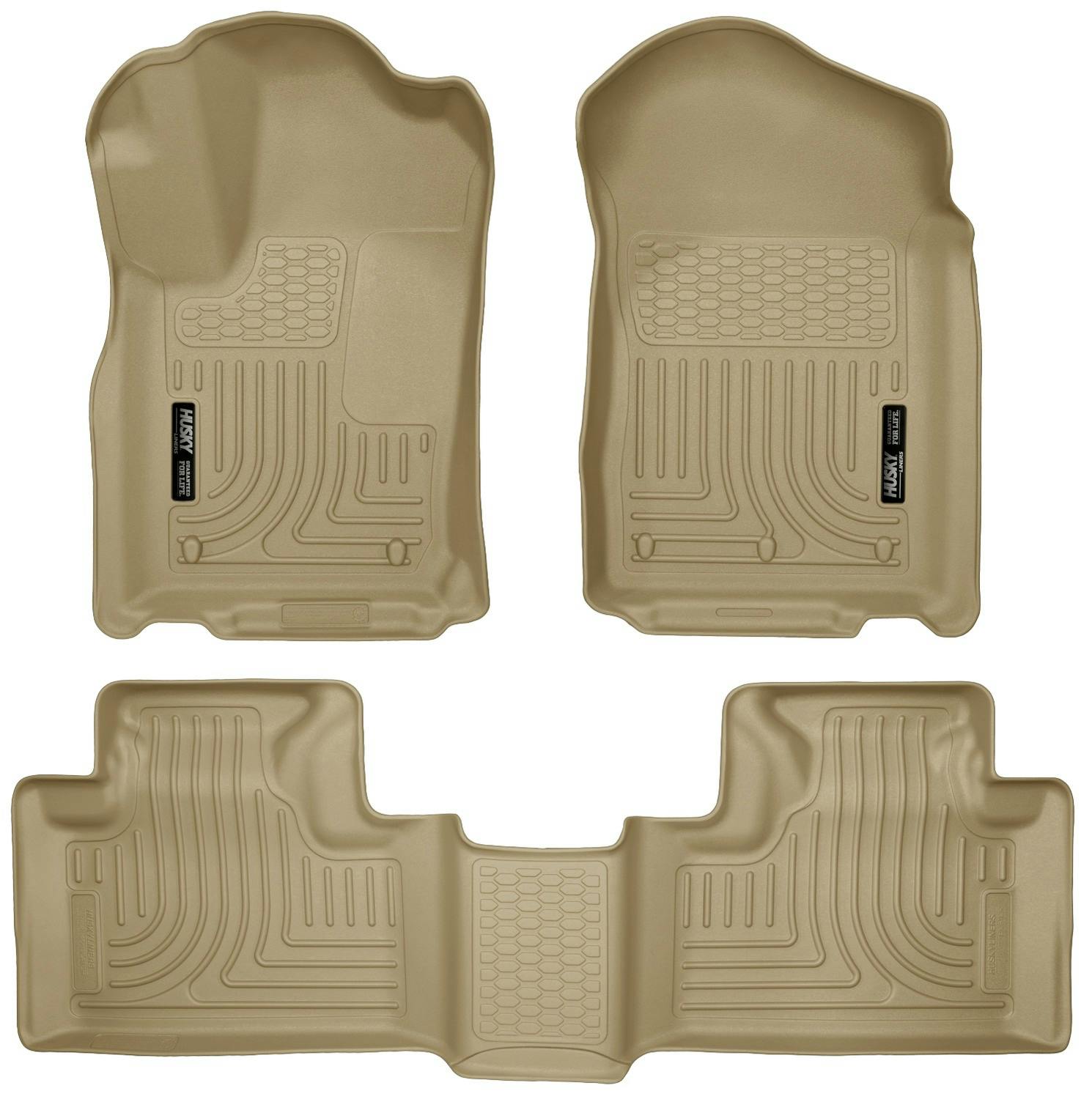 Husky Liners 99053 Weatherbeater - Front & 2nd Seat Floor Liners
