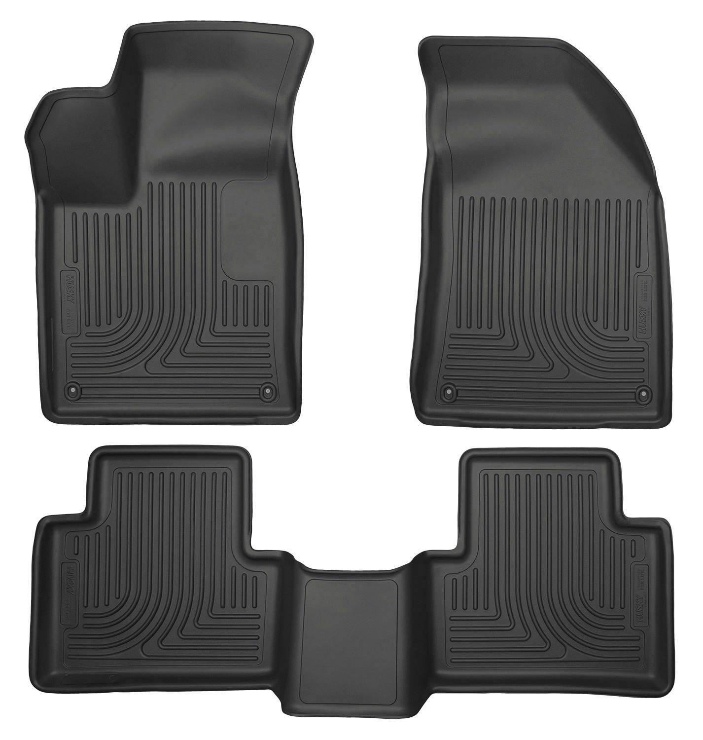 Husky Liners 99071 Weatherbeater - Front & 2nd Seat Floor Liners