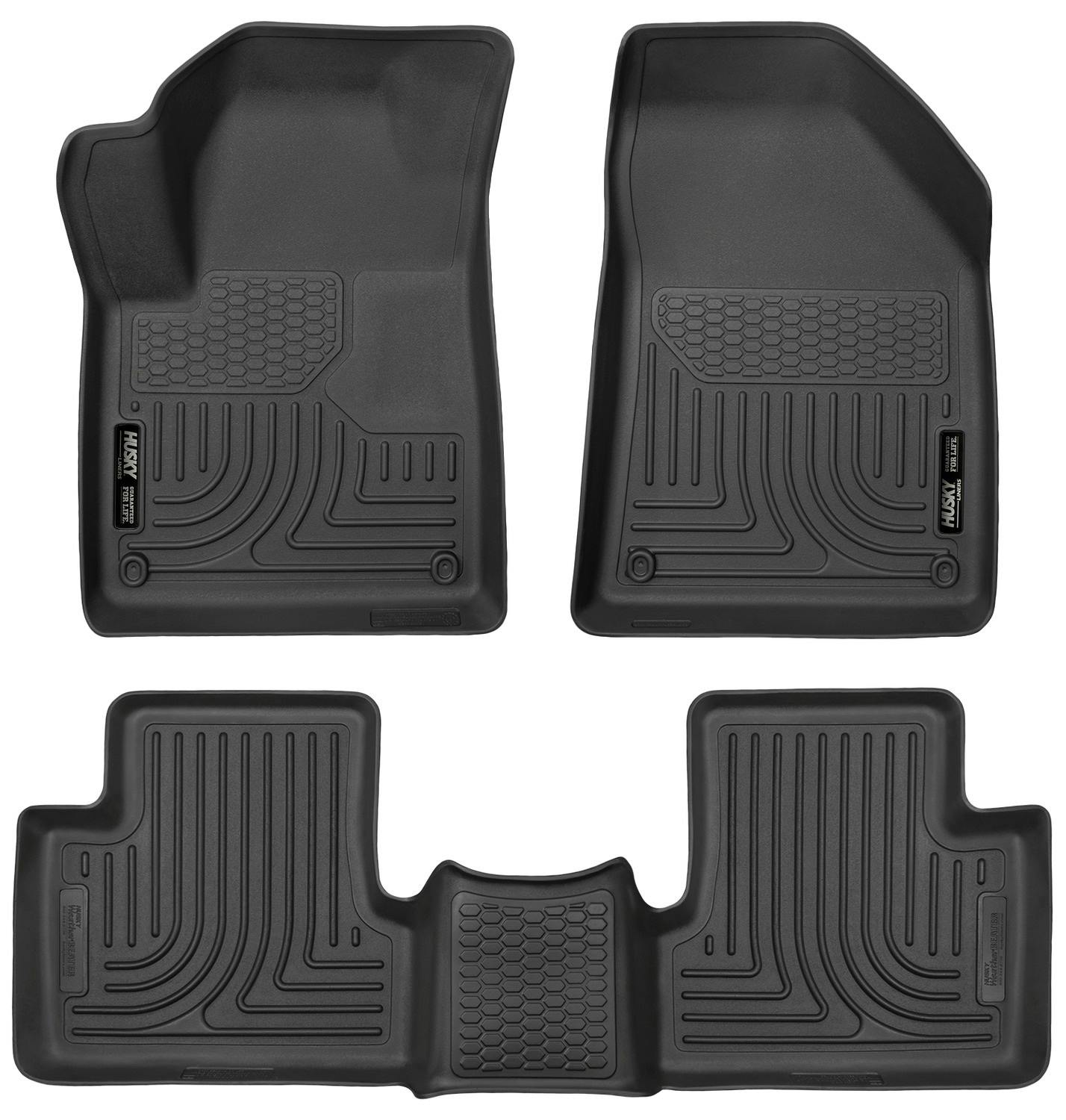 Husky Liners 99091 Weatherbeater - Front & 2nd Seat Floor Liners