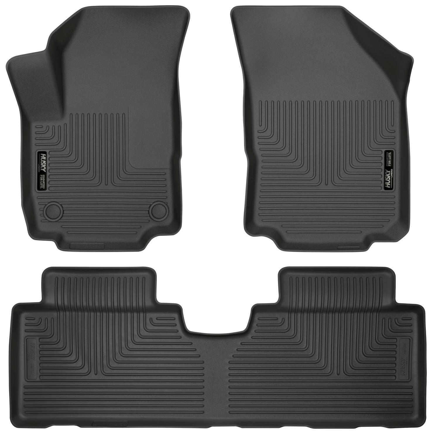 Husky Liners 99131 Weatherbeater - Front & 2nd Seat Floor Liners