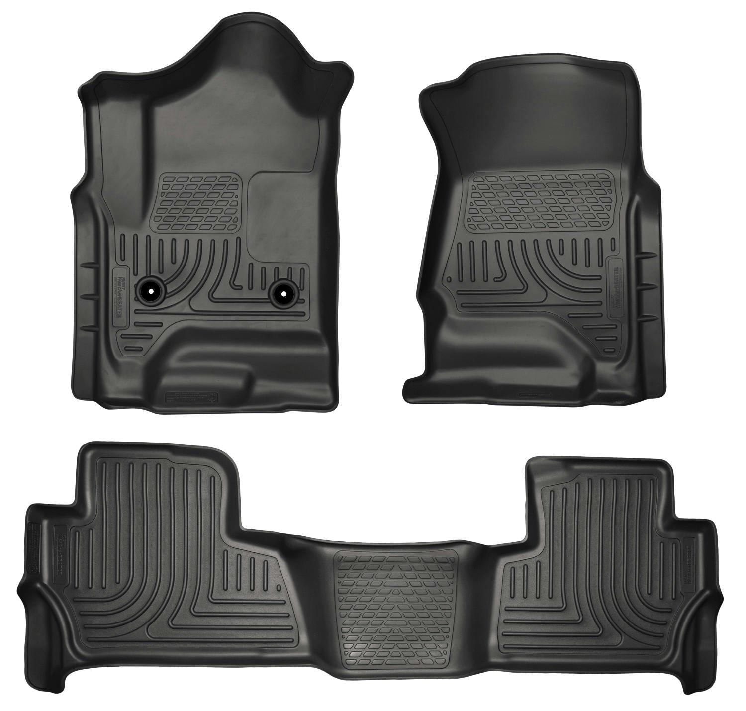 Husky Liners 99201 Weatherbeater - Front & 2nd Seat Floor Liners