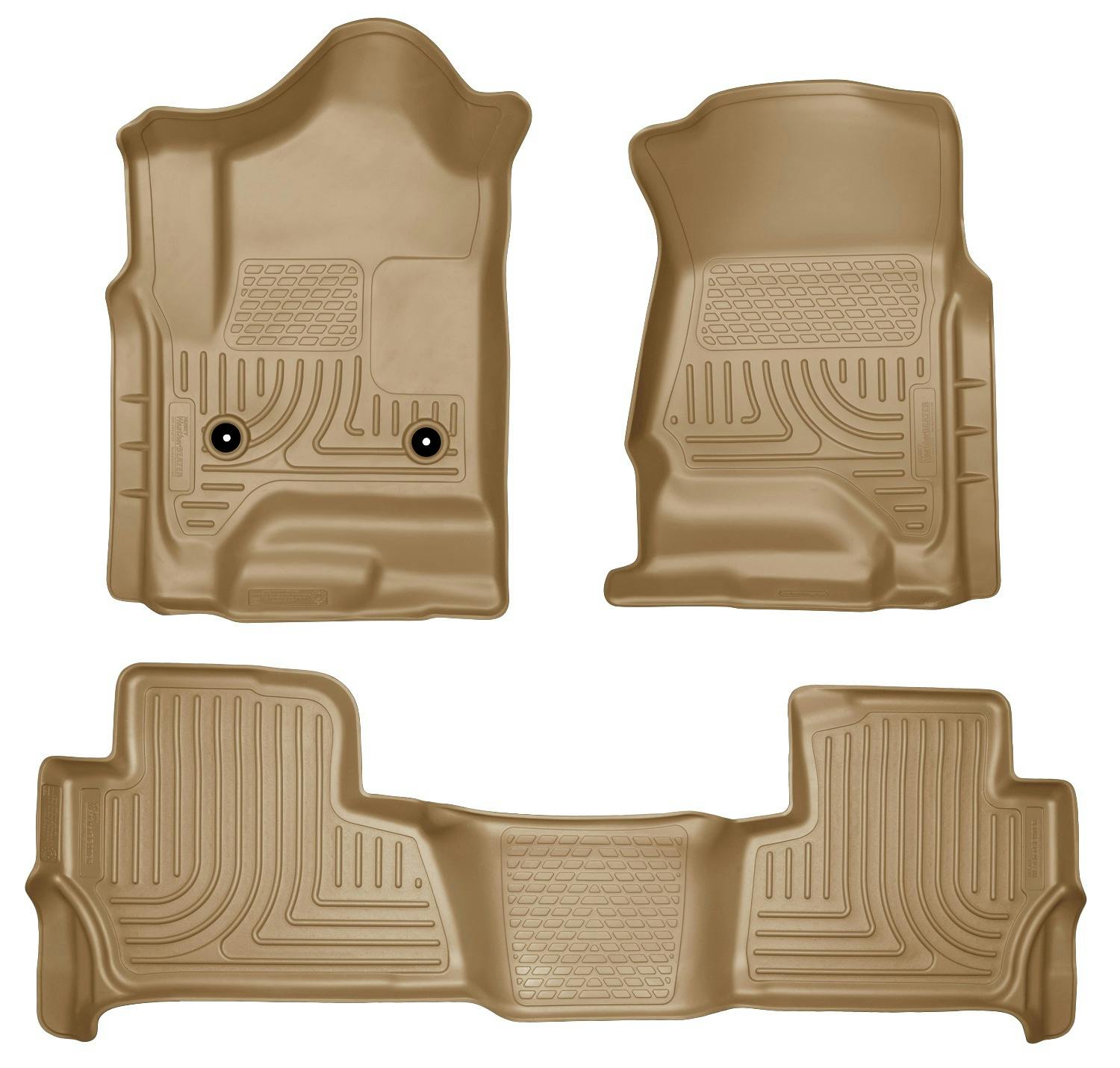 Husky Liners 99203 Weatherbeater - Front & 2nd Seat Floor Liners