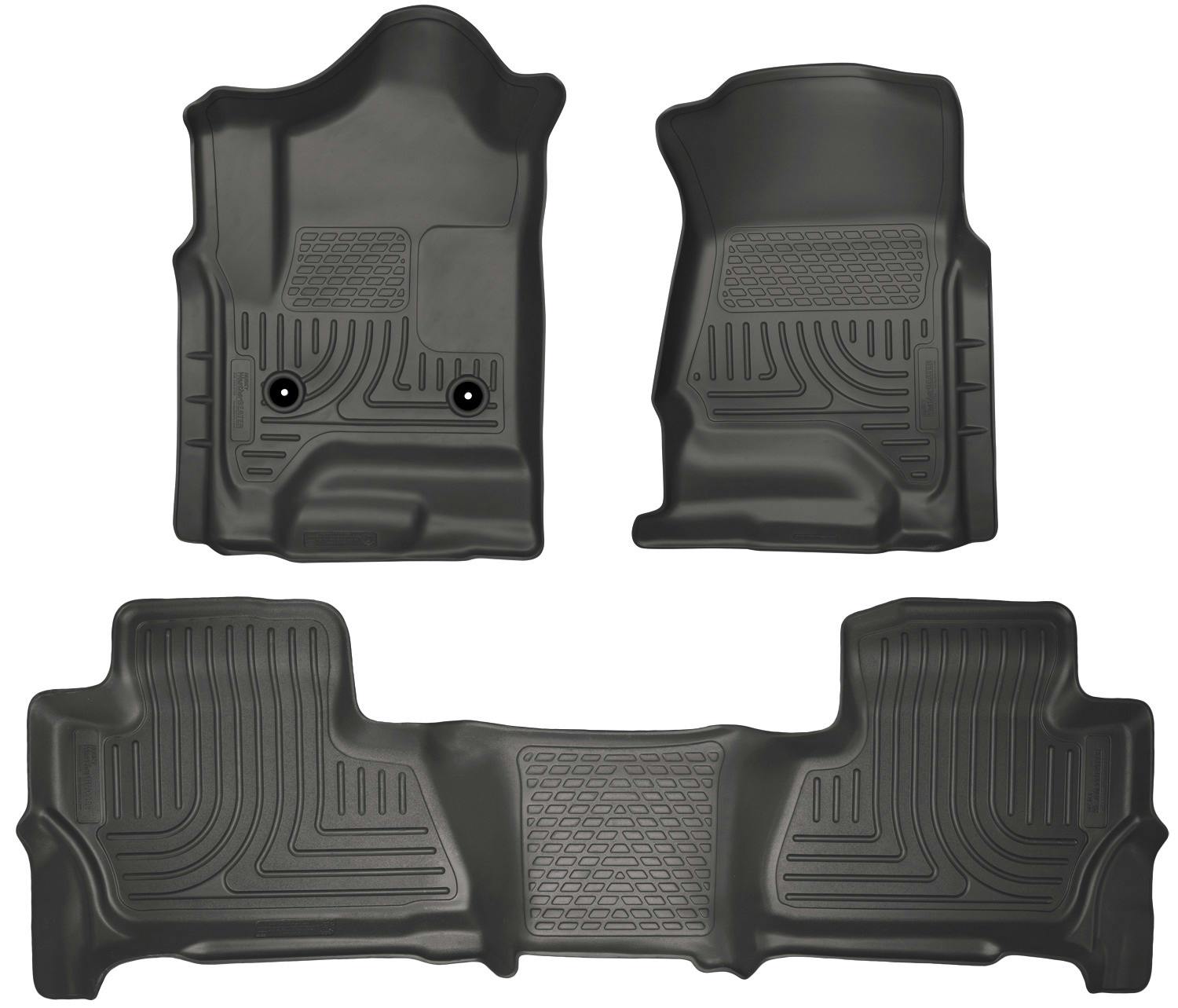 Husky Liners 99211 Weatherbeater - Front & 2nd Seat Floor Liners
