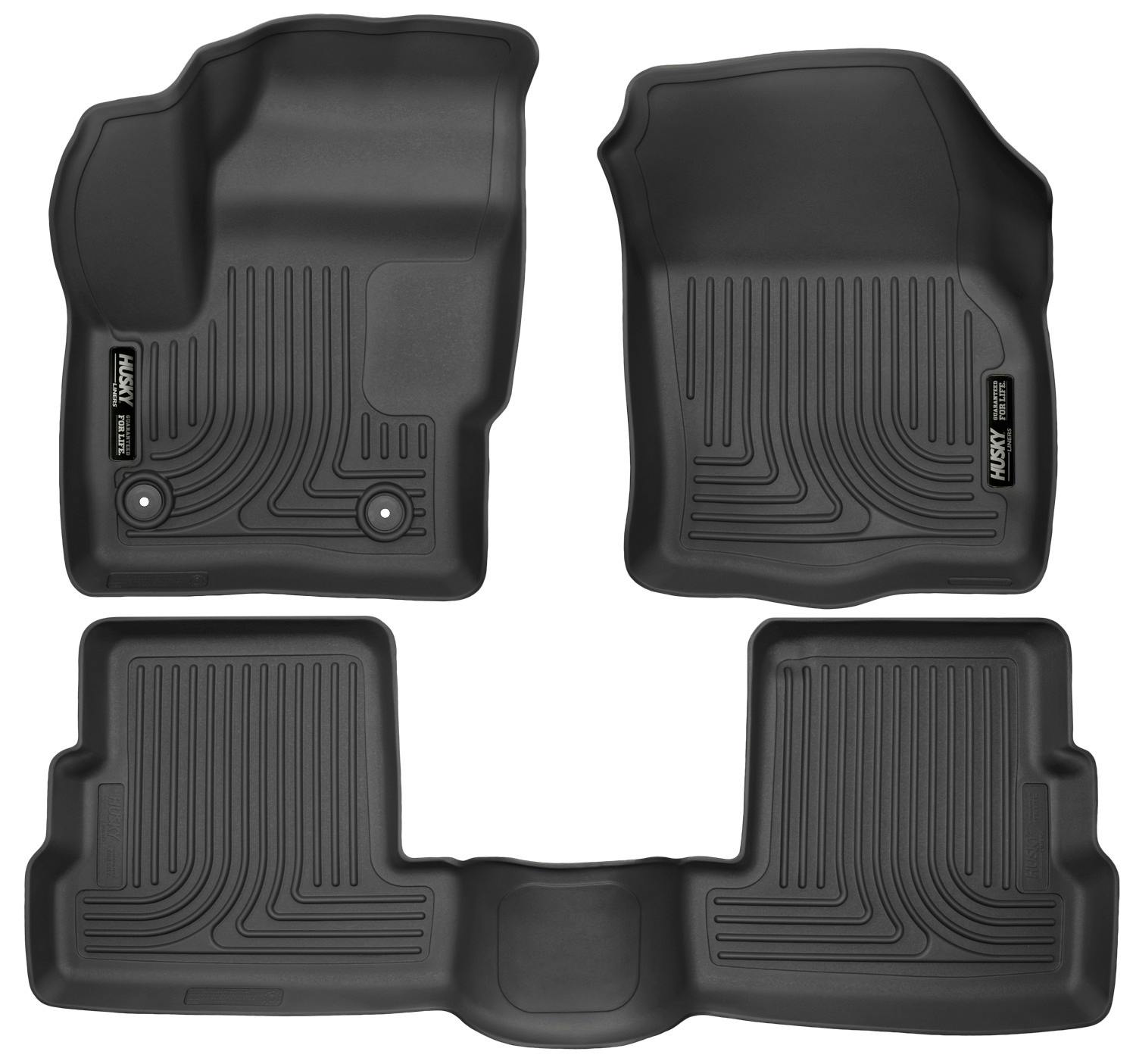 Husky Liners 99301 Weatherbeater - Front & 2nd Seat Floor Liners