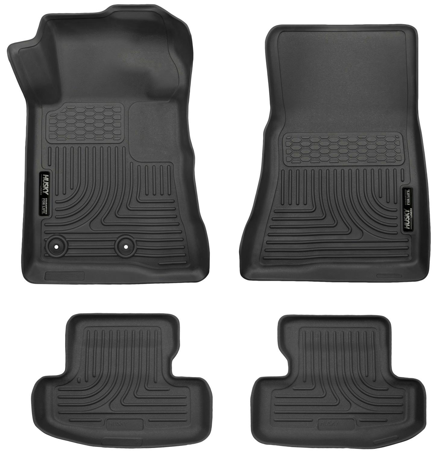 Husky Liners 99371 Weatherbeater - Front & 2nd Seat Floor Liners