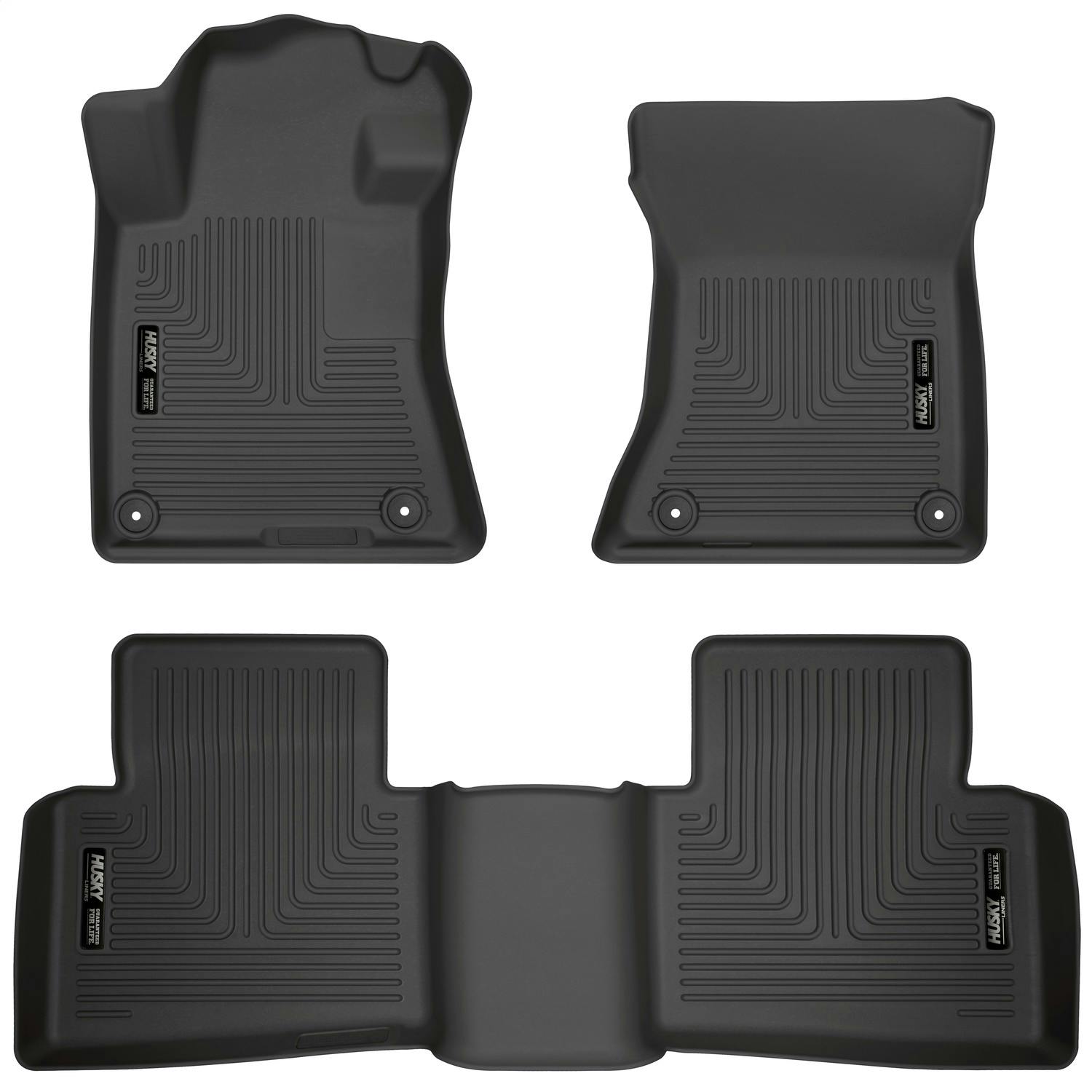 Husky Liners 99381 Weatherbeater - Front & 2nd Seat Floor Liners