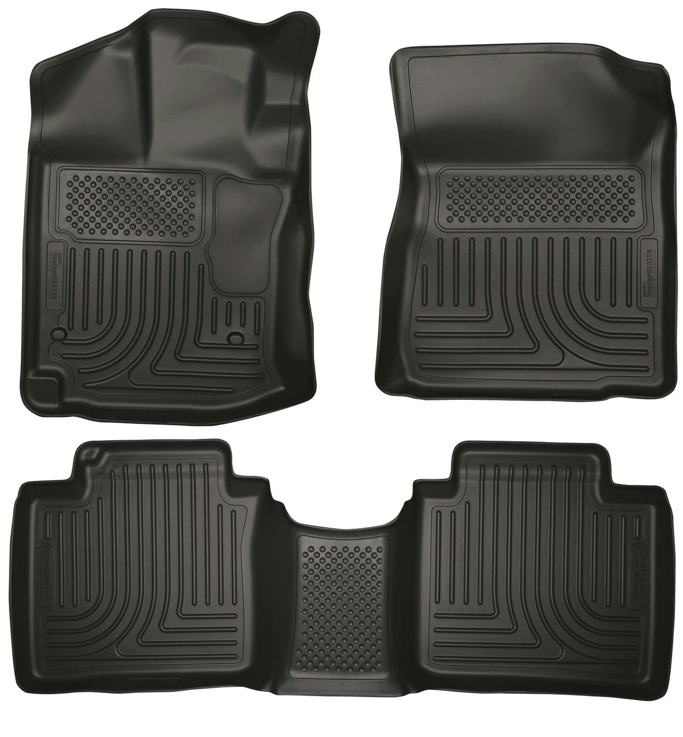 Husky Liners 99541 Weatherbeater - Front & 2nd Seat Floor Liners