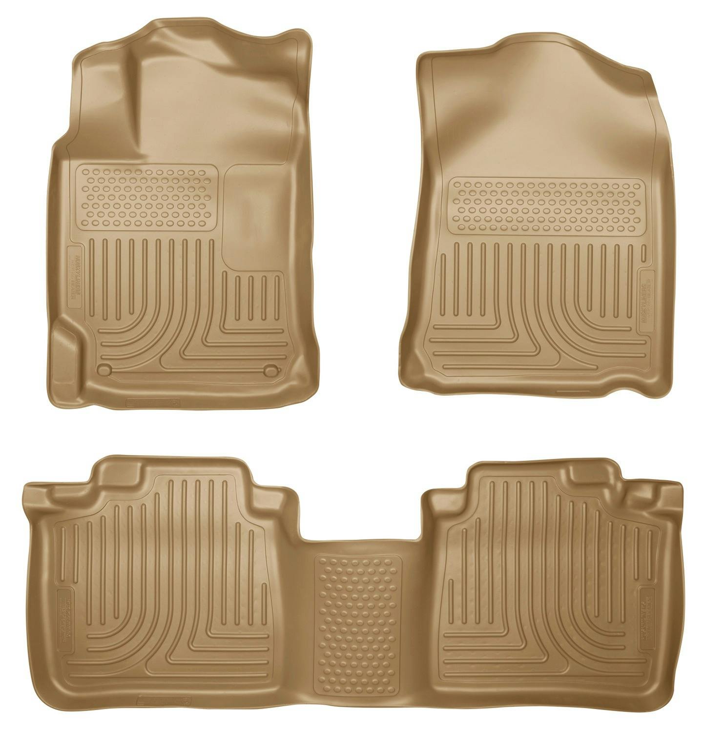 Husky Liners 99553 Weatherbeater - Front & 2nd Seat Floor Liners