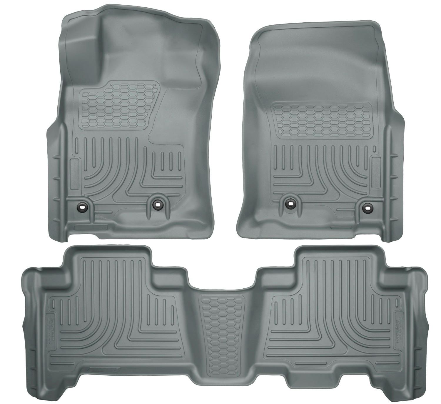 Husky Liners 99572 Weatherbeater - Front & 2nd Seat Floor Liners