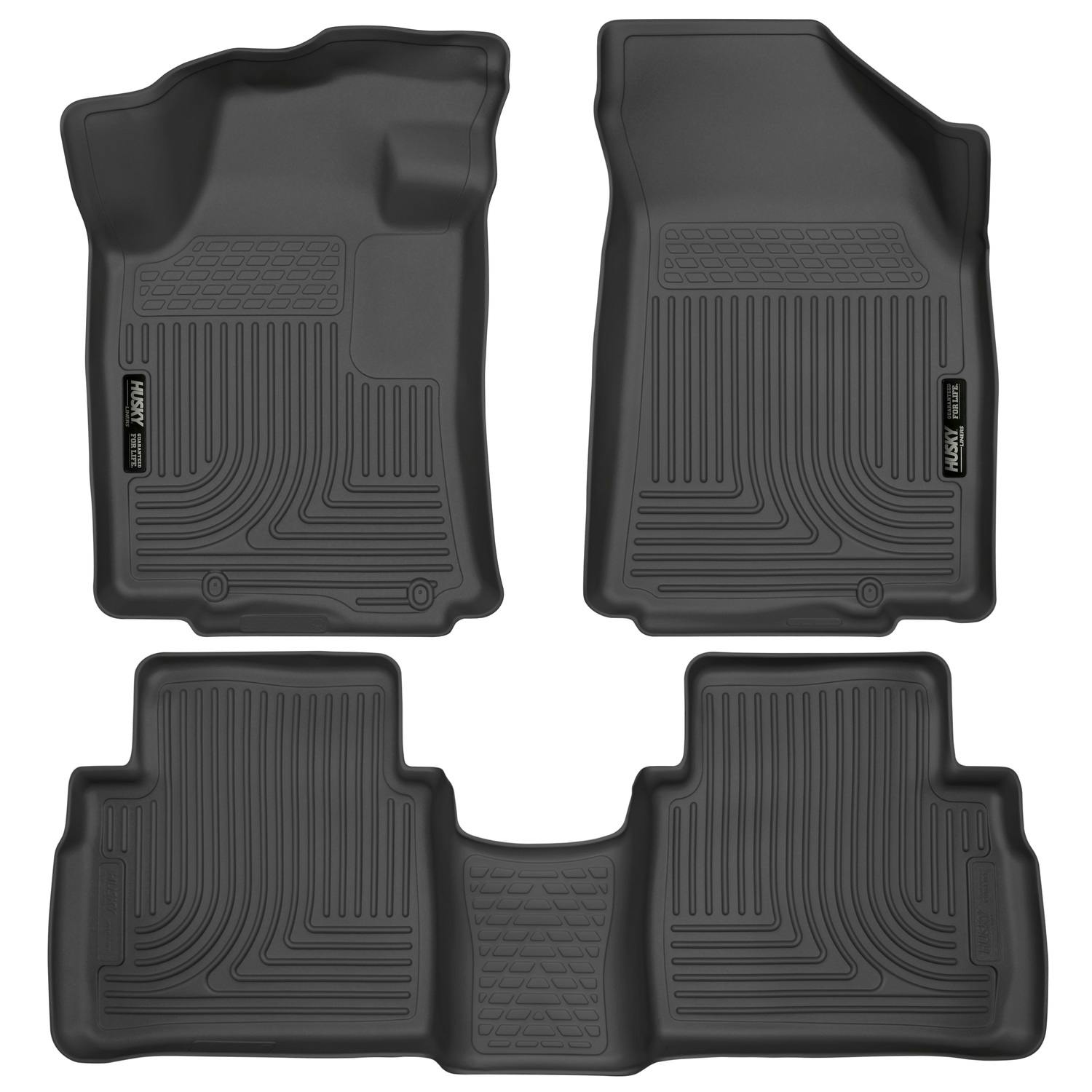 Husky Liners 99621 Weatherbeater - Front & 2nd Seat Floor Liners