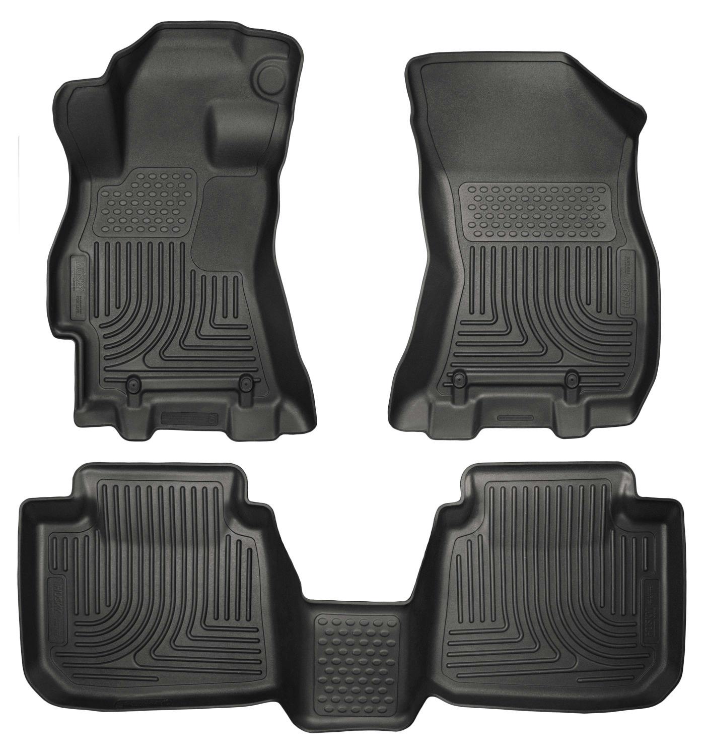 Husky Liners 99671 Weatherbeater - Front & 2nd Seat Floor Liners