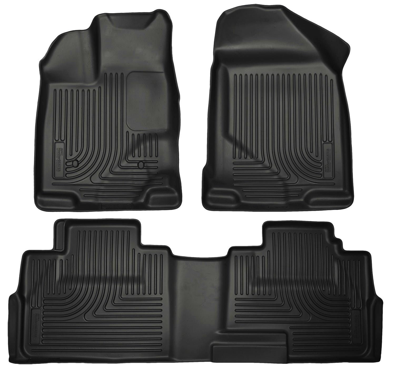 Husky Liners 99761 Weatherbeater - Front & 2nd Seat Floor Liners