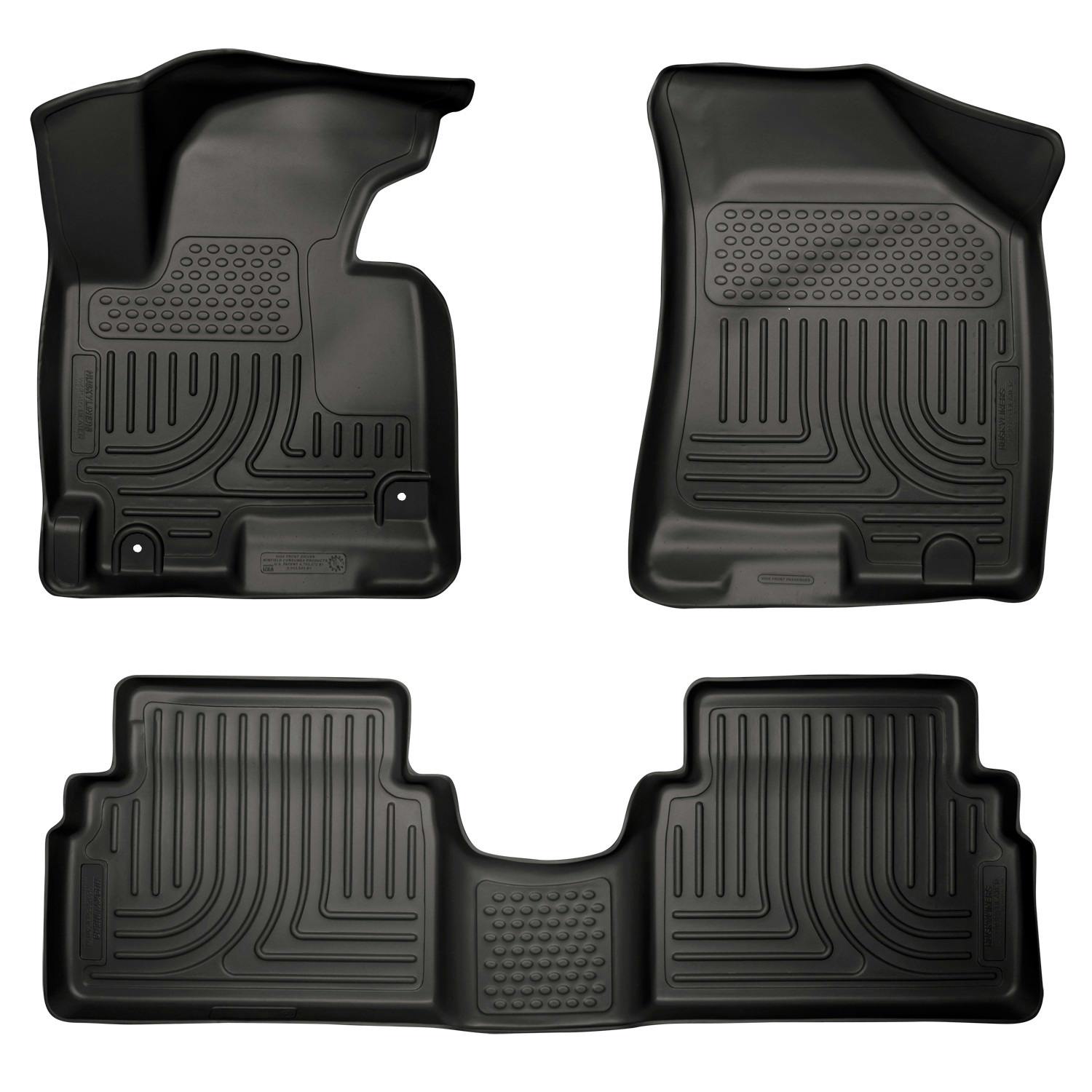 Husky Liners 99821 Weatherbeater - Front & 2nd Seat Floor Liners
