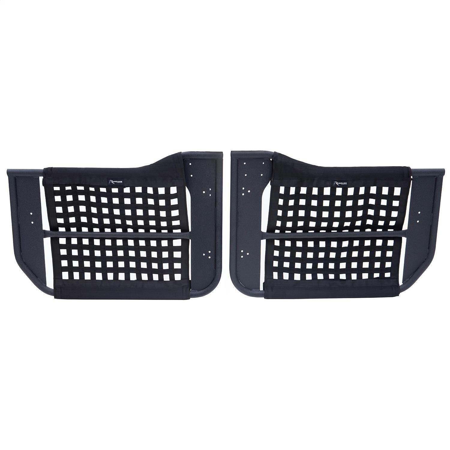 Rampage Products 7695 Trail Doors with removable netting, 2 pc set
