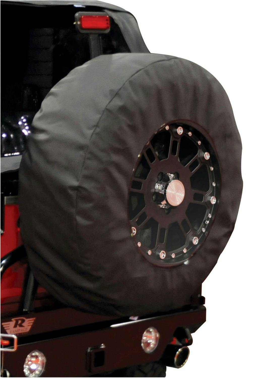 Rampage Products 783235 Tire Cover; Black Diamond; w/17 in. Window; 30-32 in