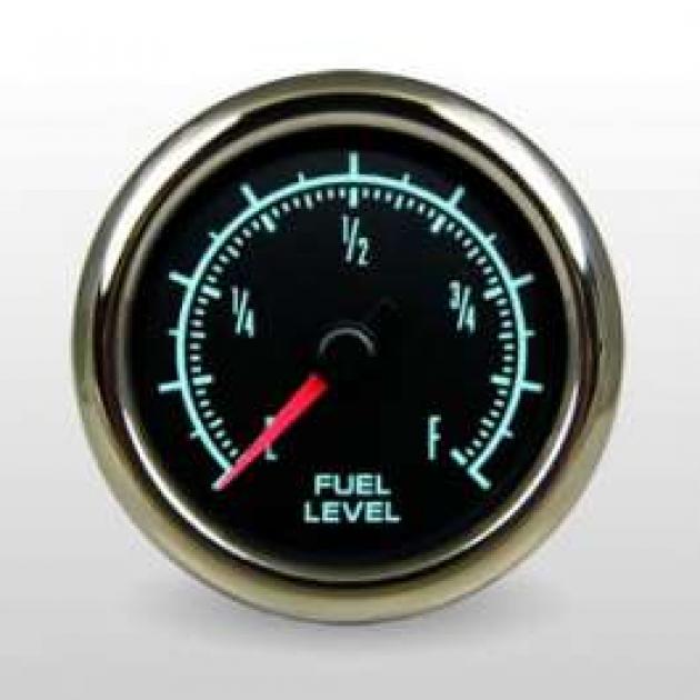 Camaro Fuel Gauge, 2 1/16, Marshall Instruments, Muscle Series, 1967-1969