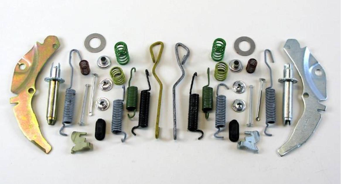 Shafers Classic Reproductions 1959-1970 Chevrolet Full Size Brake Hardware Kit, Front Only BHKF42