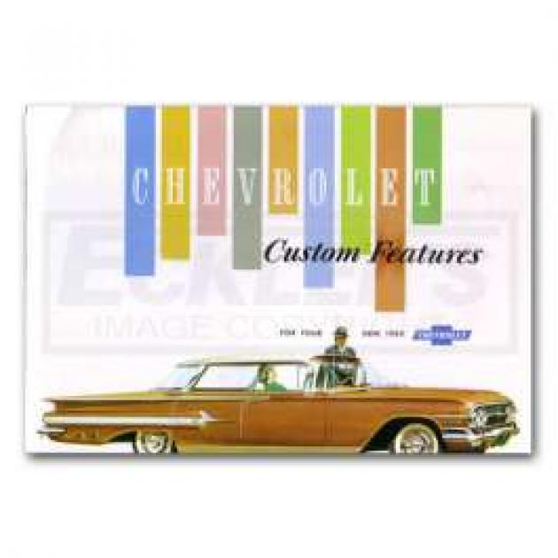 Full Size Chevy Custom Features Manual, 1960