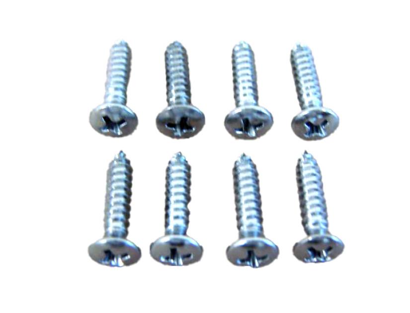 Redline Restomotive 1956-1957 Ford Thunderbird 8 Piece Porthole Rings To Hard Top Hardware Kit
