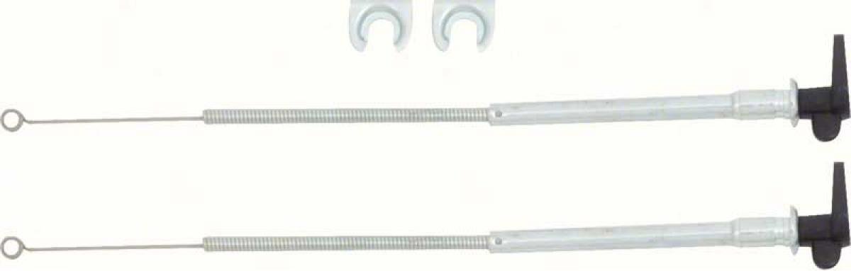1967-68 Camaro, Firebird Kick Panel Cables, without AC