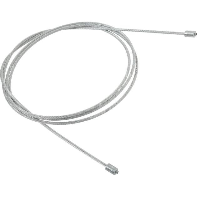 1968 Chevy II 1969-72 Nova, Apollo, Ventura, Intermediate Park Brake Cable, 83-27/32" Long