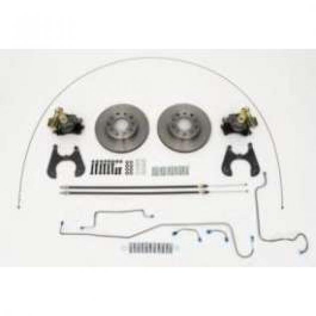 Full Size Chevy Rear Disc Brake Kit, 1958-1964