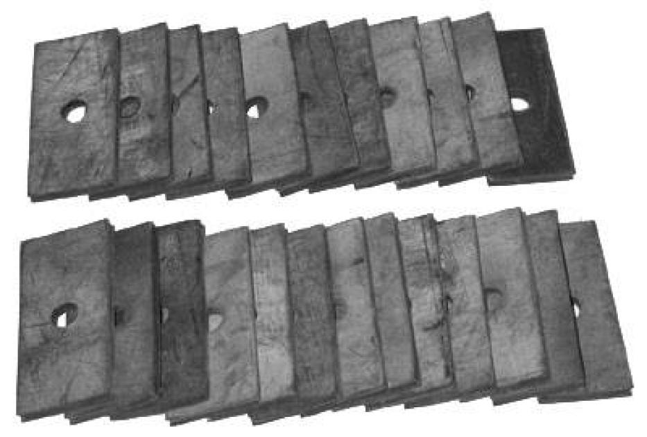 Shafers Classic Reproductions 1958-1964 Chevrolet Full Size Pinch-Rail Pads CRP400