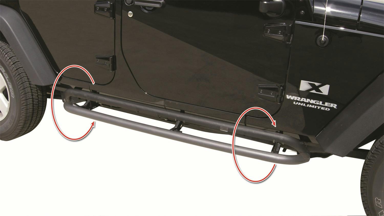 Rampage Products 88732 SRS Sidebar Rock Crawler Style