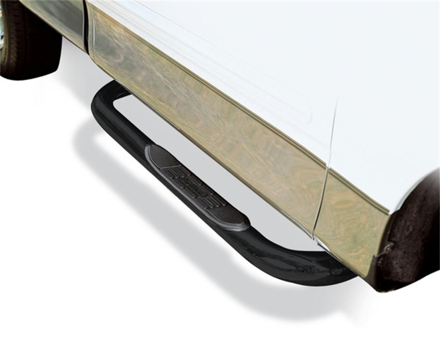 Go Rhino 4035B 4000 Series Side Steps with Mounting Brackets Kit - Black Powder Coat