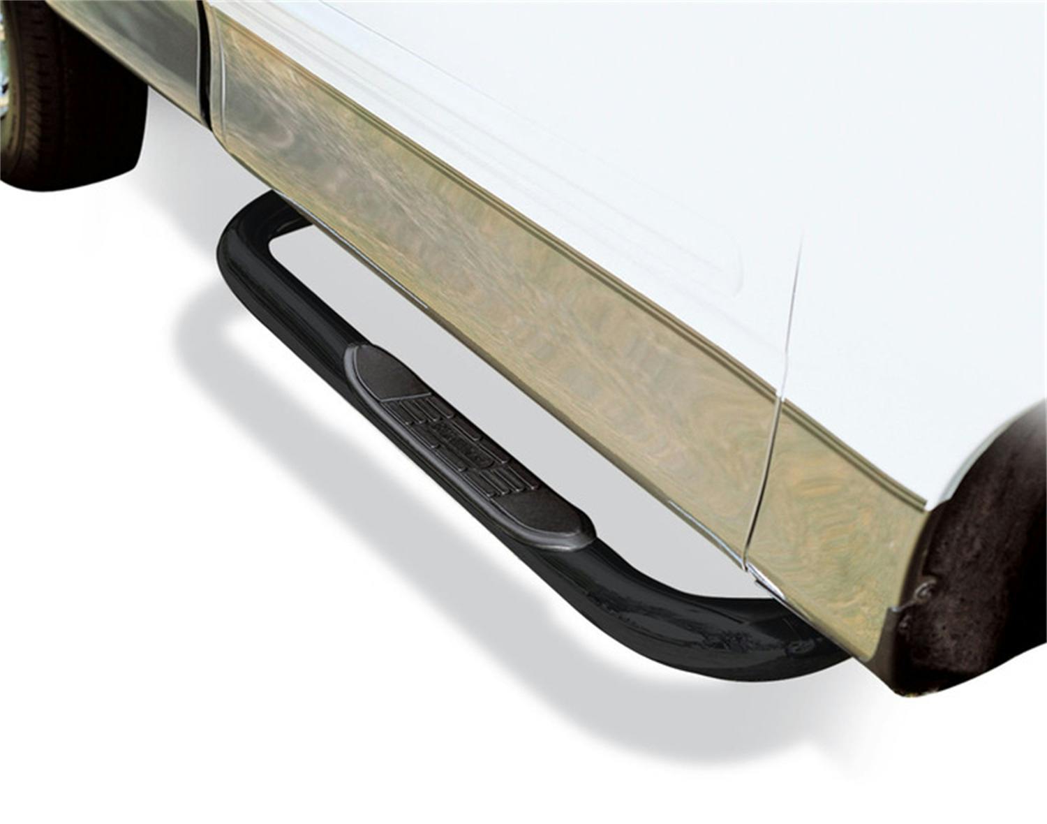 Big Country Truck Accessories 370061 3" Round Classic Side Steps - Complete Kit with Brackets
