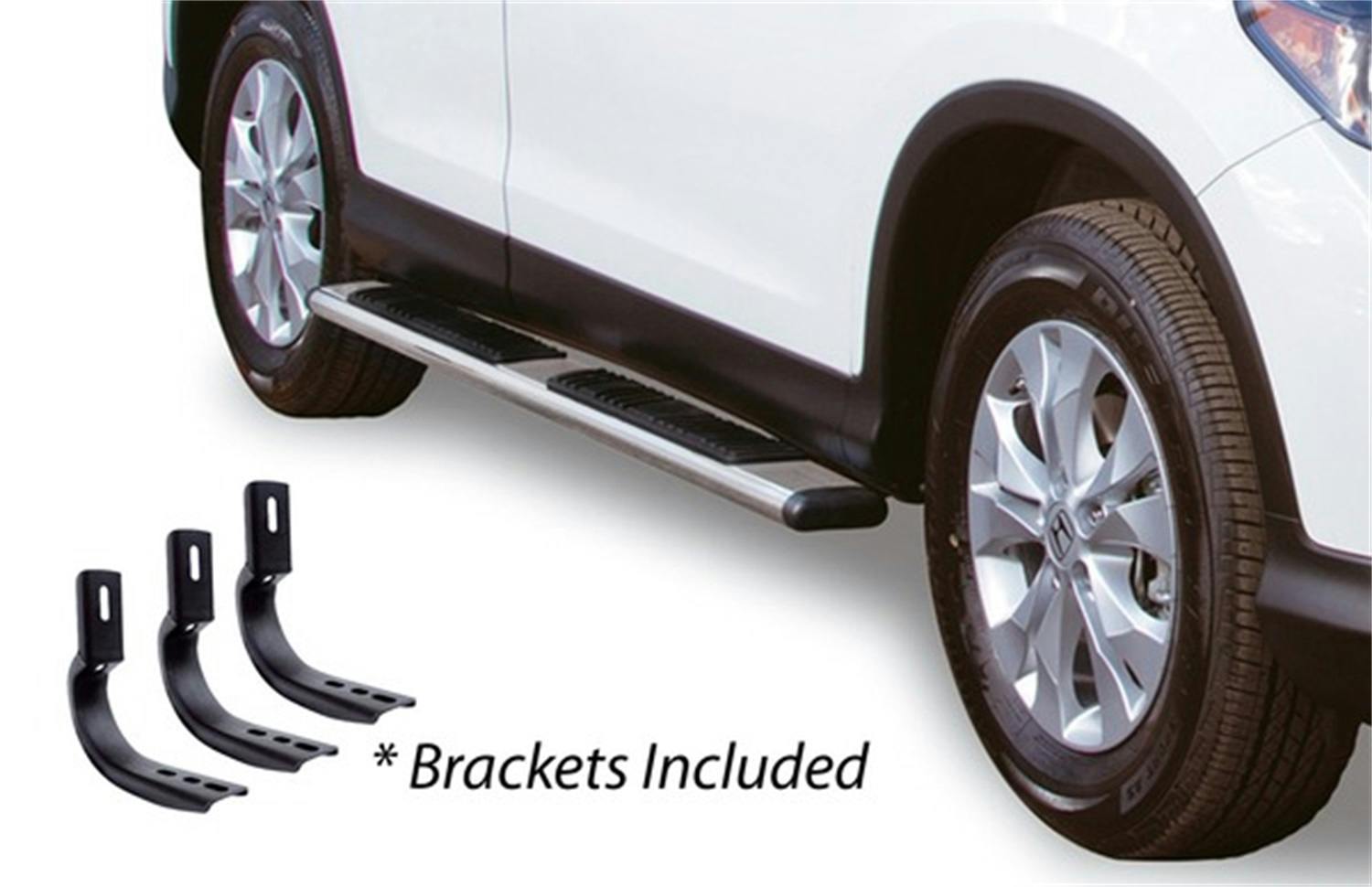 Big Country Truck Accessories 395201526 5" Widesider Side Steps - Complete Kit with Brackets