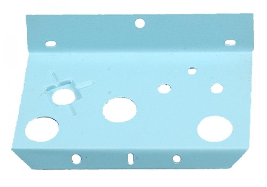 Classic Headquarters Nova Blue Fuel Oil Gauge Mount Plate (Front) W-106C