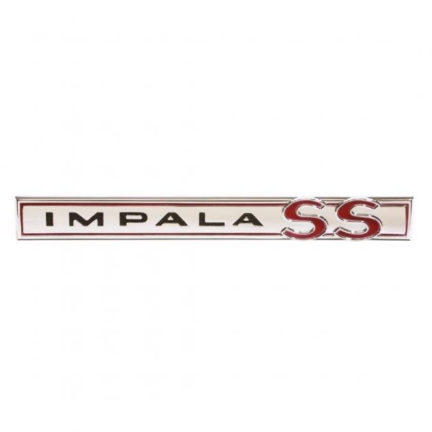 Trim Parts 64 Impala Trunk Lid Emblem, Impala SS, Each 2356
