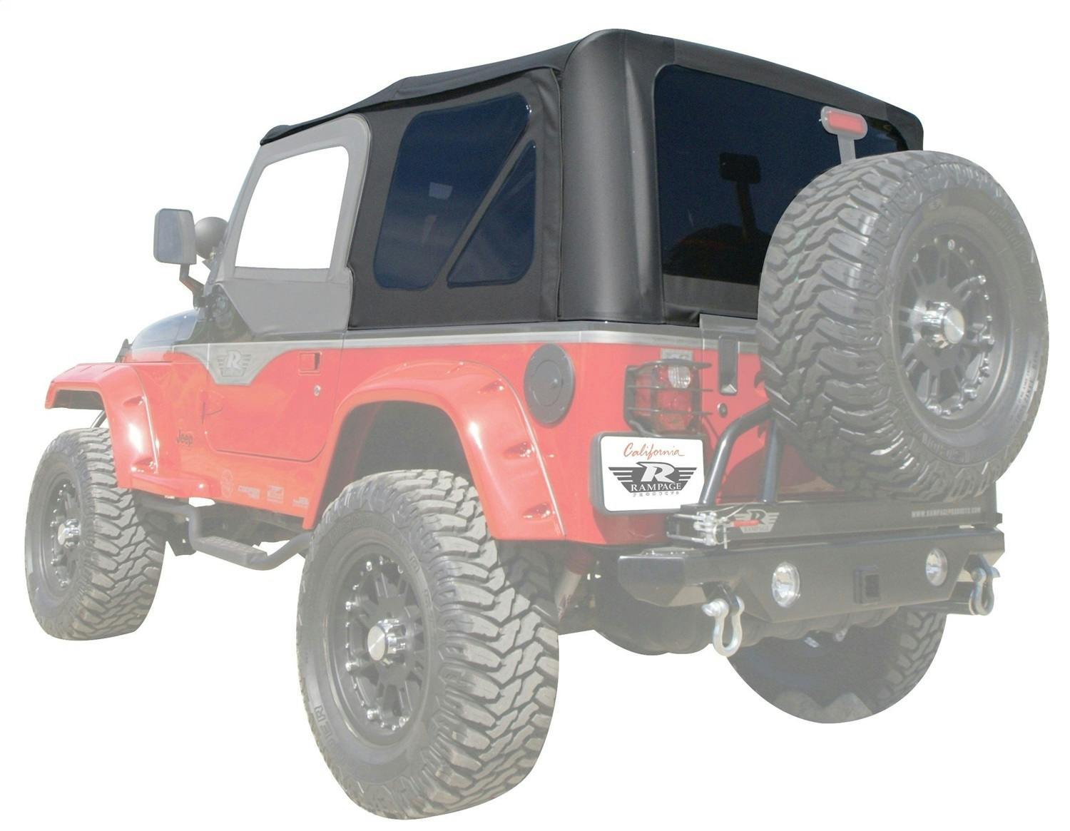 Rampage Products 912835 Factory Replacement Soft Top Jeep